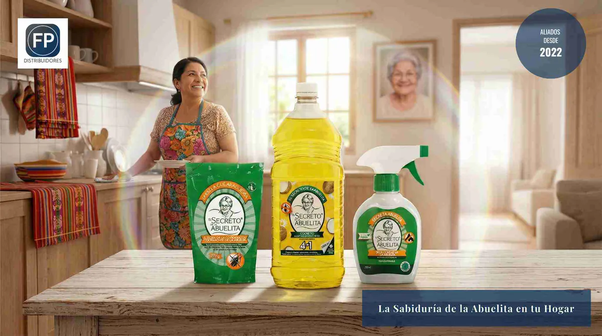 Productos de limpieza El Secreto de la Abuelita